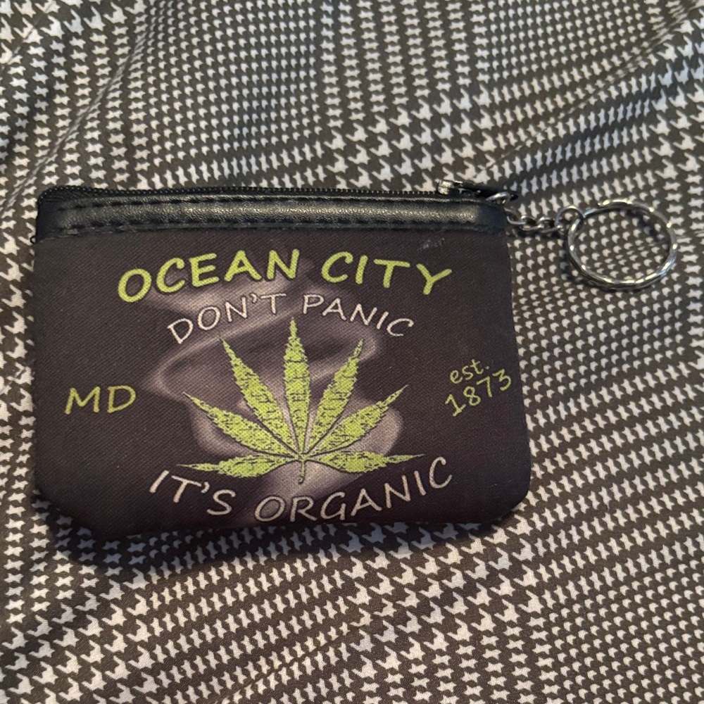 Ocean City Coin Pouch | Don't Panic It's Organic